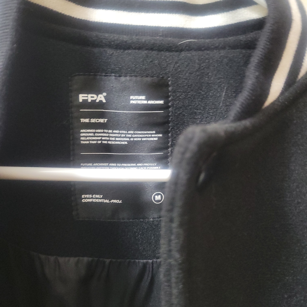 Black and White Varsity Jacket - Picture 9 of 9